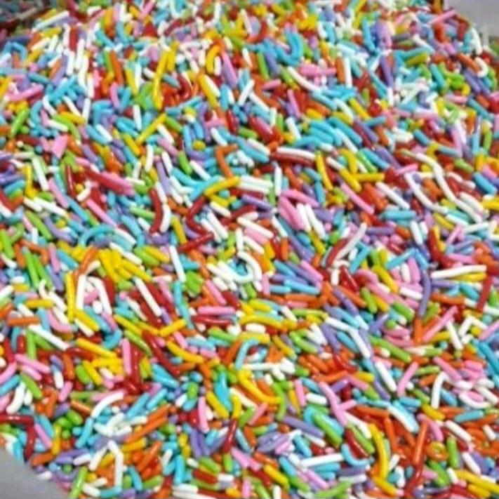 250 gram mesis meses ceres seres warna warni topping aneka kue dan roti ...