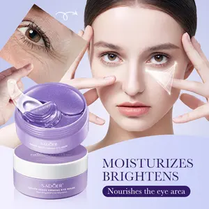 【Formulasi TERBARU】Masker Mata Grape Seed - Efektivitas 5x Lebih Tinggi | Atasi Kerutan & Mata Bengkak | 60 Sheet | Perawatan Anti-Penuaan & Anti-Kerut | Hilangkan Lingkaran Hitam & Kantung Mata | Kulit Terlihat Lebih Cerah dan Lembab