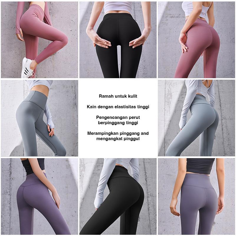 Ravinesport.id Legging Celana Olahraga Wanita High Waist Running Yoga Gym Sport Outdoor 1