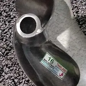 KIPAS PERAHU KETINTING TIPE 16 BALAPAN,MODEL THAILAND,ASLI PRODUCT JARNI,AS 3/4 IN,DAUN RUNCING & BUNDAR,ALUMINIUM