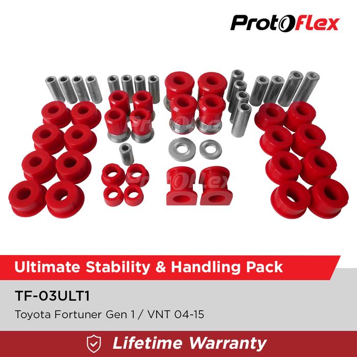 Gambar Protoflex Ultimate Stability & Handling Pack for Fortuner Gen 1 / VNT dari PROTOFLEX Kab. Bogor Tokopedia