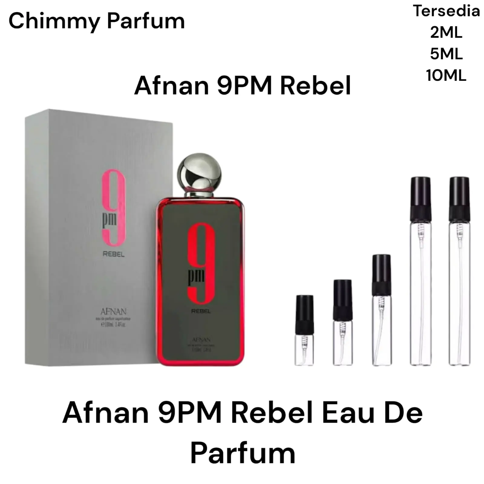 Parfum Decant 9PM Rebel Afnan Share In Jar Original