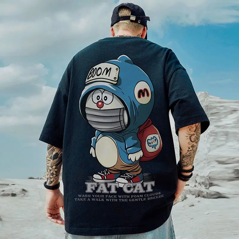 KAOS BIG SIZE DORAEMON (6XL ) | KAOS KARAKTER KAOS OVERSIZE M L XL 2XL 3XL 4XL 5XL 6XL KAOS KARTUN DORAEMON KAOS JUMBO