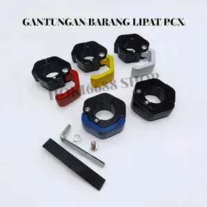 Gantungan Barang Honda PCX Model Lipat CNC Cantolan Centelan Belanjaan PCX Old/New  Motorcycle