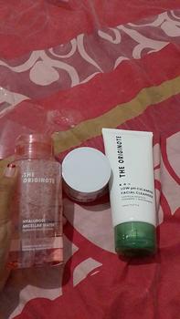 Product Review of The Originote Bundle 3in1 Basic Skincare - Micellar Water + Moisturizer + Facial wash 150ml Membersihkan dan Mencerahkan Wajah Cleanser Hyalucera from e**b 1