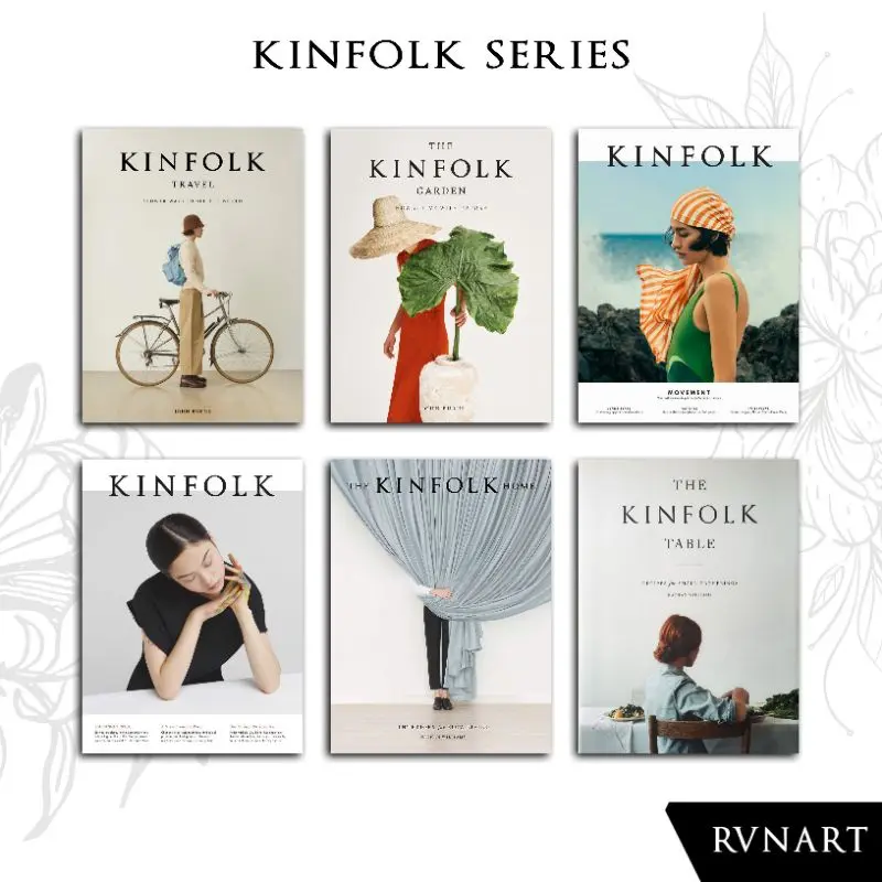Kinfolk Cover Magazine/Cover Majalah untuk Properti foto Kinfolk series 0