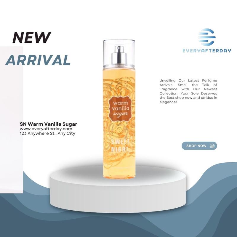 Product Introduction of Sweet Night Classic Collection Perfume Warm Vanilla Sugar Fine Fragrance Fruity Floral Vanilla Scent Perfume Body Mist 236ml 1