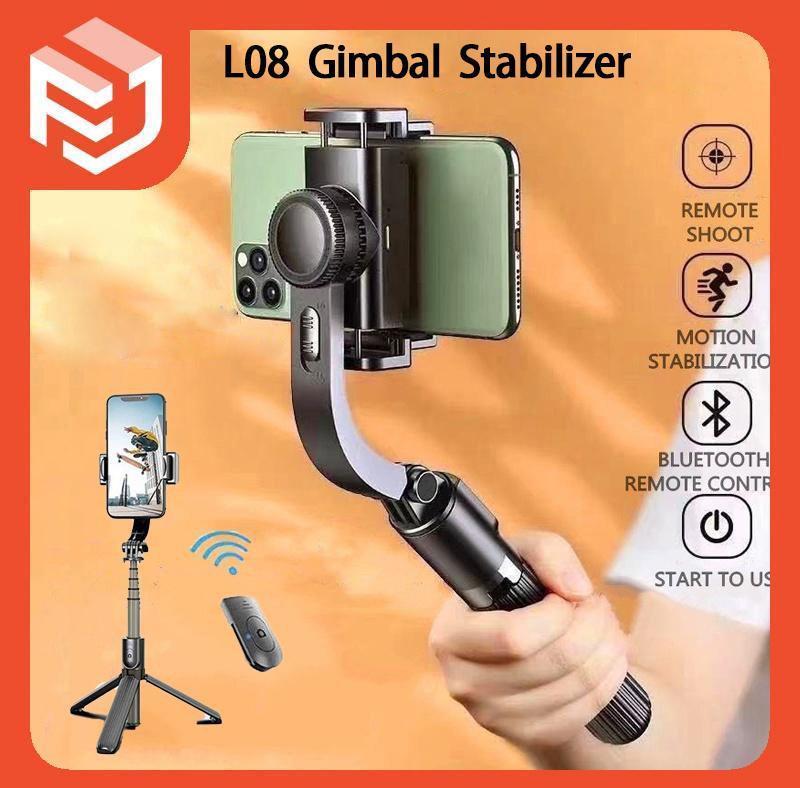 4in1 Gimbal Stabilizer ,tripod gắn gimbal,Có chống rung ,Giá Đỡ Ổn Định Điện Thoại, selfie sticks bluetooth, Xoay 360°, Gậy Ổn Định gimbal go check, Thích Hợp Để Chụp Ảnh Và Quay Video, Cầm Tay,Thích hợp cho mọi điện thoại di động Selfie Bluetooth
