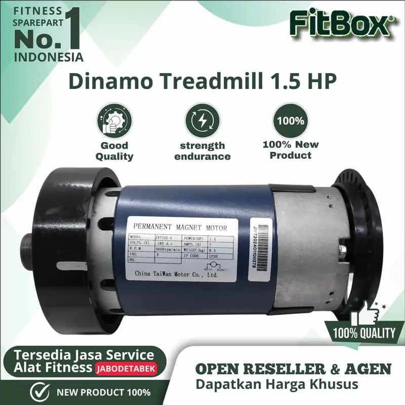 Dinamo Treadmill Motor Dinamo Treadmill DC 1.5hp Sparepart Treadmill 0