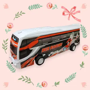 mainan bus basuri bunyi telolet lampu nyala