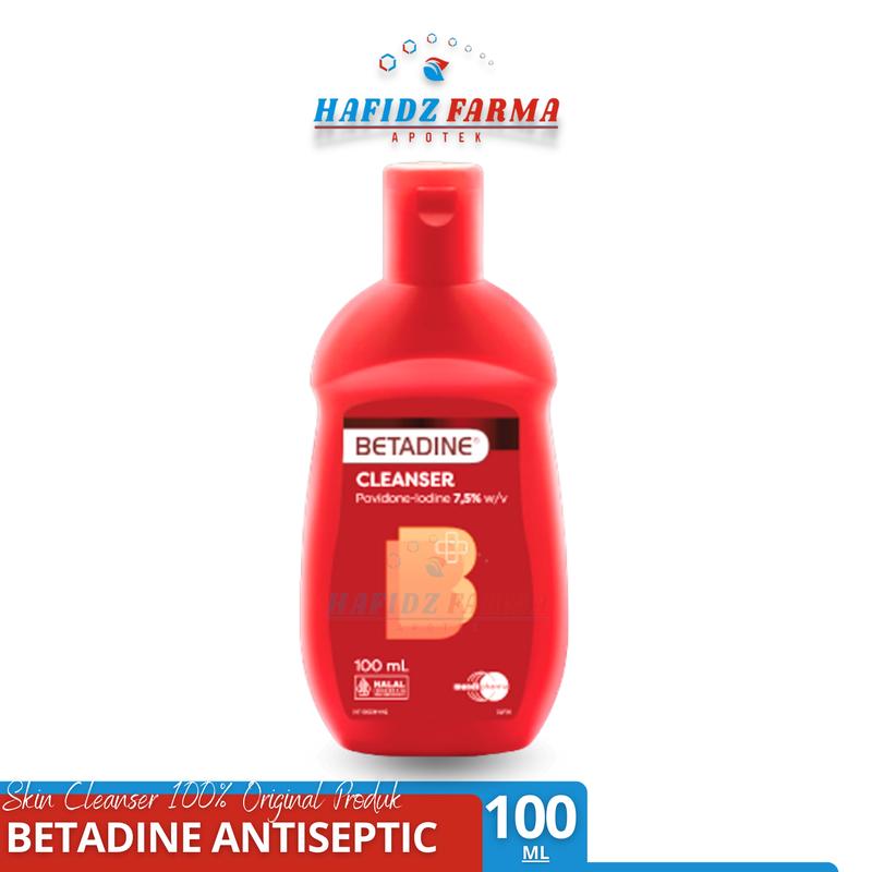 BETADINE - Antiseptic Skin Cleanser 100 ml | Sabun Antiseptik Cair 1