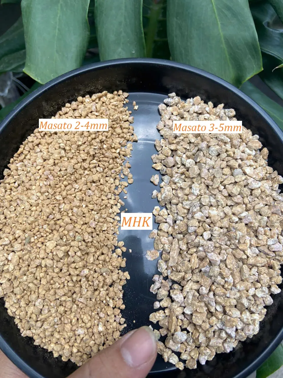 1kg đá khoáng MASATO (maifan) trộn giá thể, rải mặt, hỗ trợ lên màu xương rồng, sen đá !