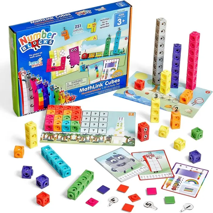 PROMO- HAND2MIND MATH NUMBERBLOCKS 1-10 ACTIVITY SET, MAINAN EDUKATIF -beriestro19