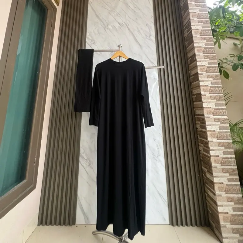 Kaftan Kaos Premium Sethijab Pashmina Mleyot 1