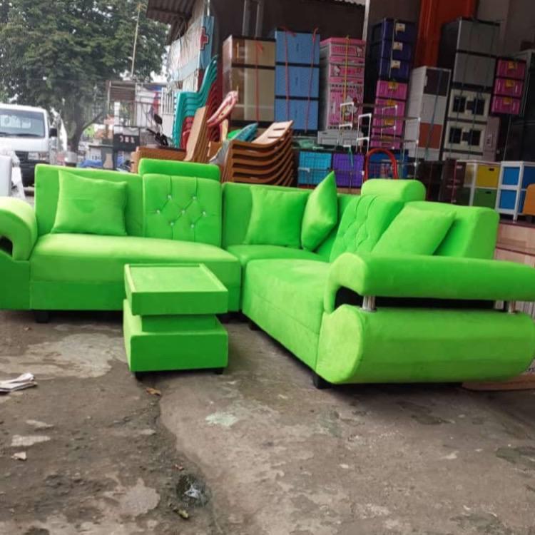 Sofa L Minimalis / Sofa Ruang Tamu (Free Ongkir Serang Banten) 5