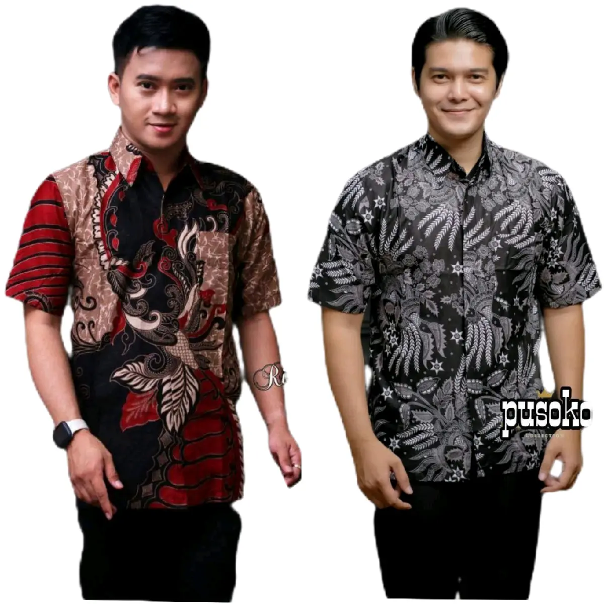 BAJU PRIA DEWASA LENGAN PENDEK | HEM BATIK DEWASA TERBARU 2025