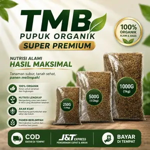 Baqo pupuk organik super premium pupuk kering banyak nutrisi mempercepat pertumbuhan tanaman alami