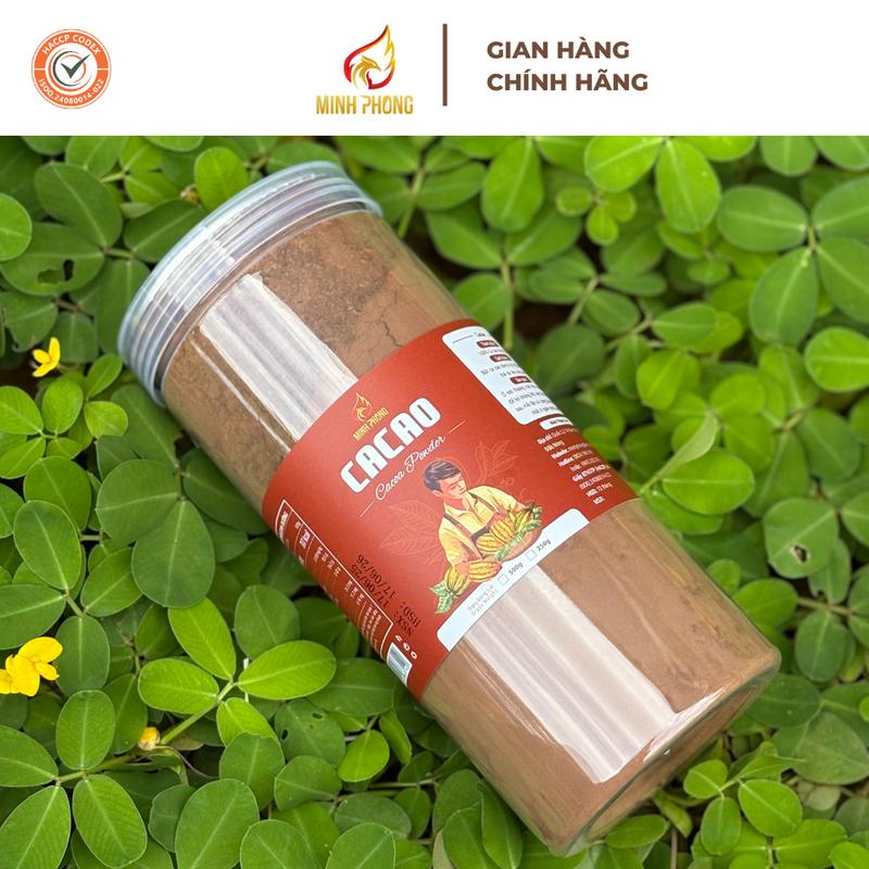 Bột Cacao Nguyên Chất Loại 1 Không Pha Trộn Minh Phong Farm Dùng Pha Chế Đồ Uống Hoặc Làm Bánh