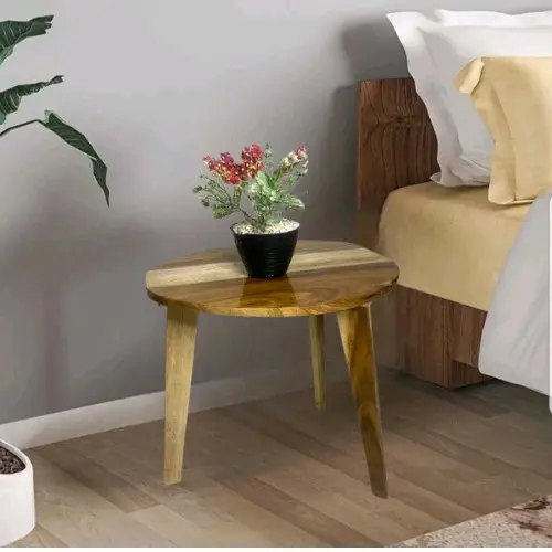 Meja Hias Full Kayu Minimalis Ruang Tamu Natural