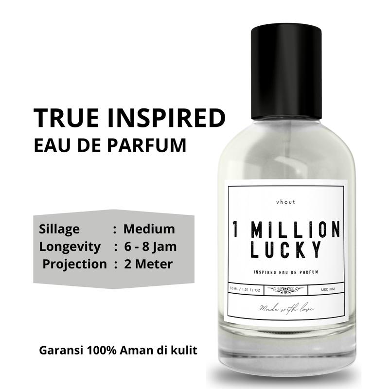 Product Introduction of Inspired Parfum Pria One Million Lucky EDP Aroma Cowok Wangi Tahan Lama 35ML 15
