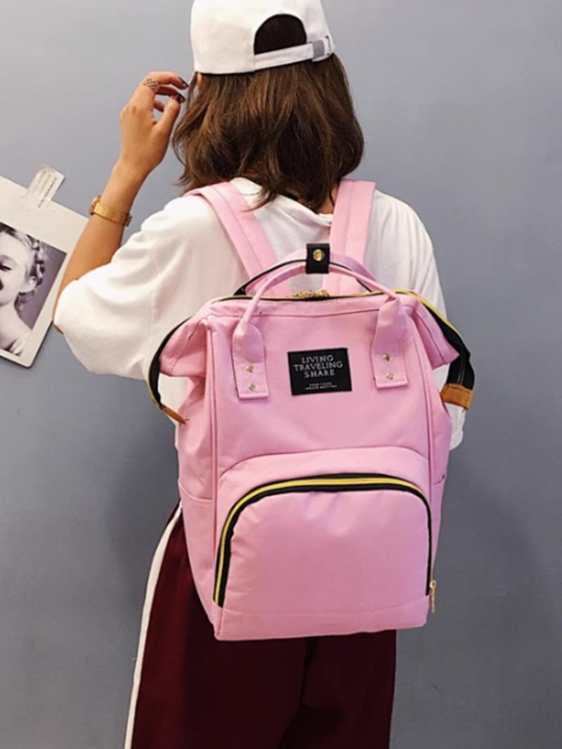 Product Introduction of 1 piece oxford cloth multifunctional changing bag large capacity fashion mother and baby bag outdoor travel backpack suitable for storage 5