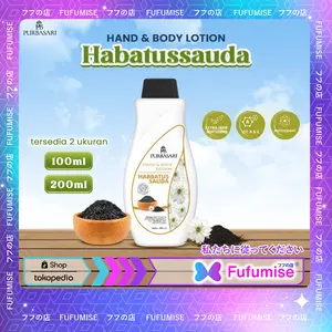 Purbasari Hand & Body Lotion Habatussauda 100ml 200ml Losion Pelembab Mencerahkan Kulit Antioksidan Wangi Elegant