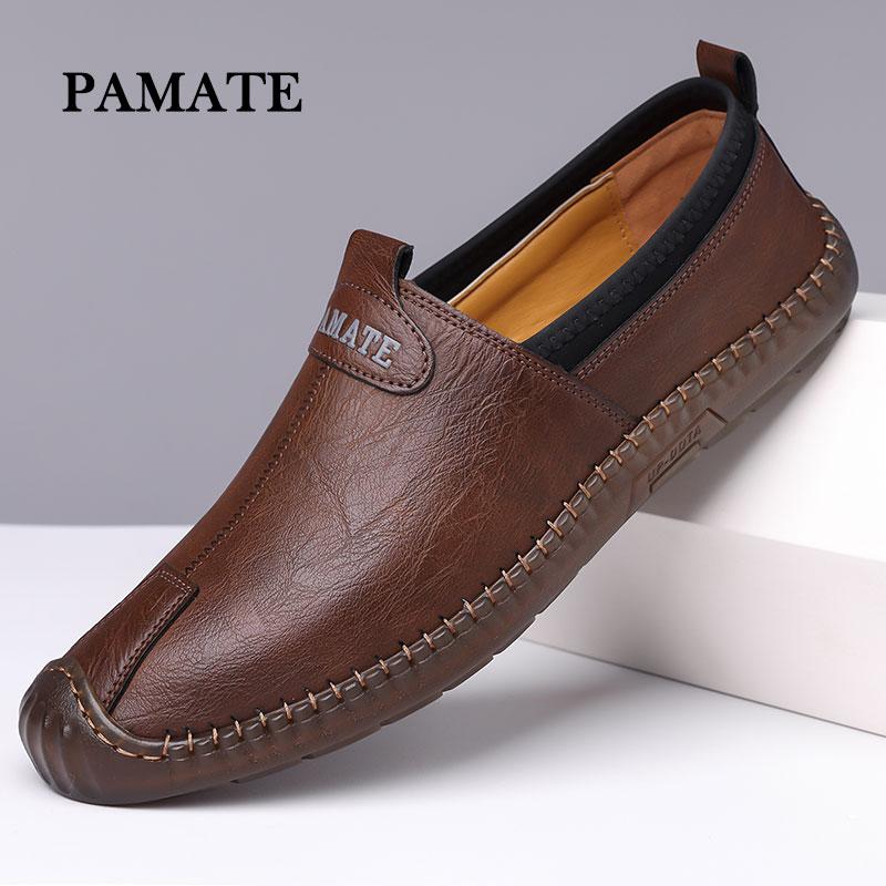 【PAMATE】Sepatu Kerja Formal Pria Ringan Sepatu Ala Korea Nyaman di Kaki,Sepatu Casual Pria Formal Tahan Lama dan Ringan 1