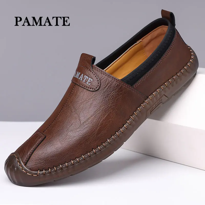 【PAMATE】Sepatu Kerja Formal Pria Ringan Sepatu Ala Korea Nyaman di Kaki,Sepatu Casual Pria Formal Tahan Lama dan Ringan 1