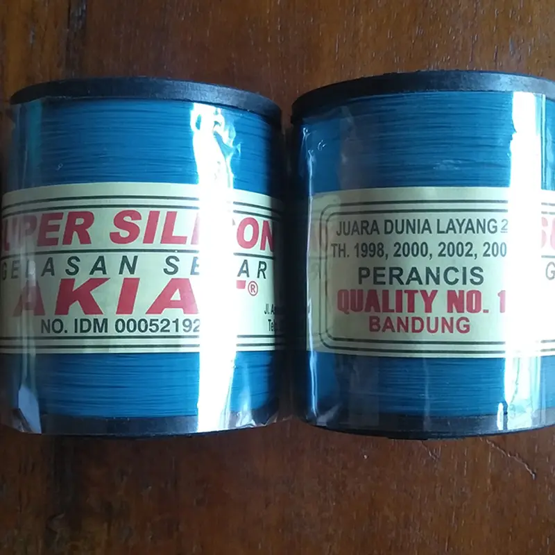 GELASAN SUPER SILICON AKIAT ORIGINAL / SPECIAL QUALITY NO 1 / SIZE 0.22 / PANJANG 200 METER 2