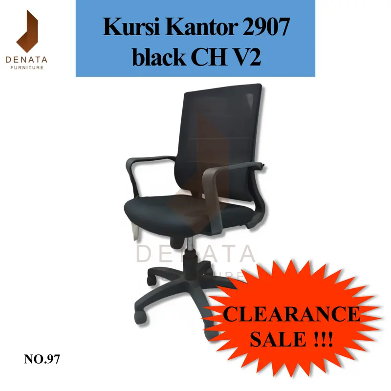 Kursi kerja kantor hidrolik jaring sekretaris 2907 murah obral clearance sale 0