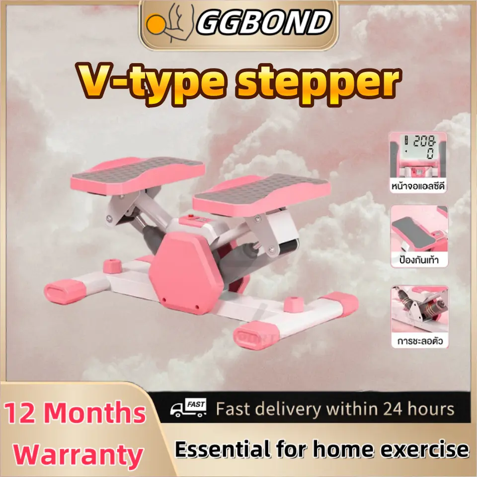 GGBOND Stepper exercise Portable Mini stepper exercise equipment Silent Steper At Home Outdoor Fitness