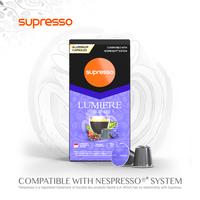 Gambar Supresso Lumiere Blend Coffee Capsules / Kopi Kapsul | Nespresso Compatible dari INDRACO Store Kab. Gresik 1 Tokopedia