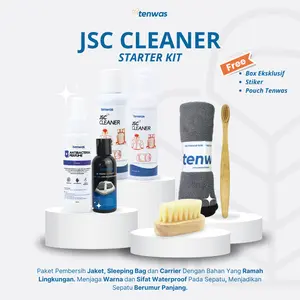 JSC Cleaner Starter Kit Tenwas | Paket Pembersih Jaket Sleeping Bag dan Carrier