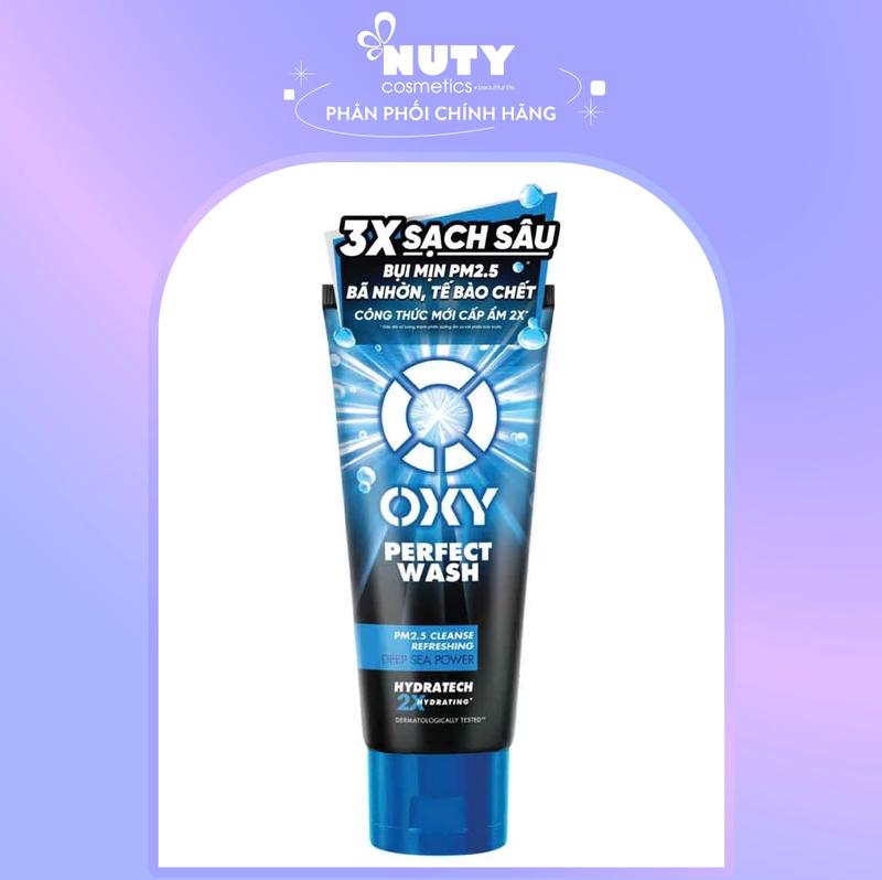 [Tặng Hộp Móc Khoá Ngẫu Nhiên] Kem Rửa Mặt Giúp Làm Sạch Oxy Perfect Wash/Oxy Oil Acne Wash/ Deep Wash Scrub/Hydrating Wash 100g 2