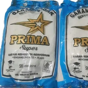 Prima Grosir Garam Cap Prima 200 Gram Super Garam Konsulsi Beryodium Mengandung KIO3 30 ppm Halal