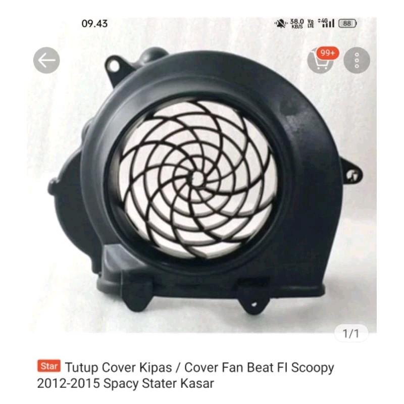 Tutup cover kipas set Spiner Spinner Putar Motif bintang full Vespa Beat Fi Street Scoopy Mio Vario Mio M3 Mio Soul GT Motor Motorcycle 4