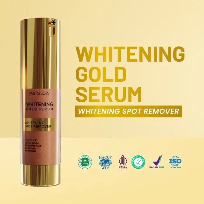 Serum Whitening Gold Ms glow - Ms Glow Serum Whitening Gold 15ml Mencerahkan 1