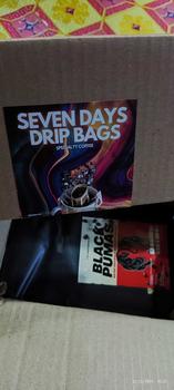 Product Review of Seven Days Drip Bag filter Coffee  By Black Potion Roastery instant kopi Bubuk from A**I 1