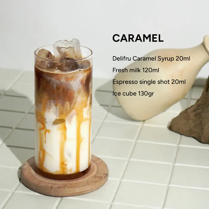 Sauce Caramel Delifru 1 Kg - Topping Saus Rasa Karamel 2