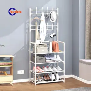 Stand hanger rak sepatu rak hanger rak gantungan baju hanger topi tas