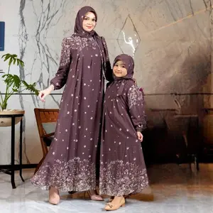 Laila Dress Mom & Kids - Couple Ibu dan Anak Simple, Elegant Dan Nyaman Dipakai Seharian