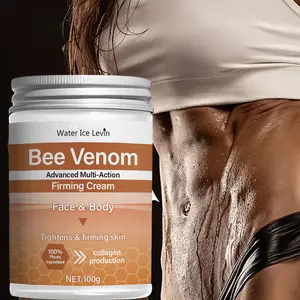 IMPORT BEE VENOM FIRMING ABDOMINAL CREAM - PLANT-BASED, MOISTURIZING AND MOISTURIZING CONTAINS HYALURONIC ACID SUITABLE FOR ALL SKIN TYPES, GENTLE FOR SENSITIVE SKIN, TURMERIC SKIN CARE
