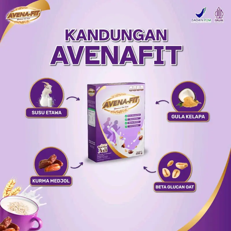Avenavit Minuman Tinggi Protein 100% Original 4