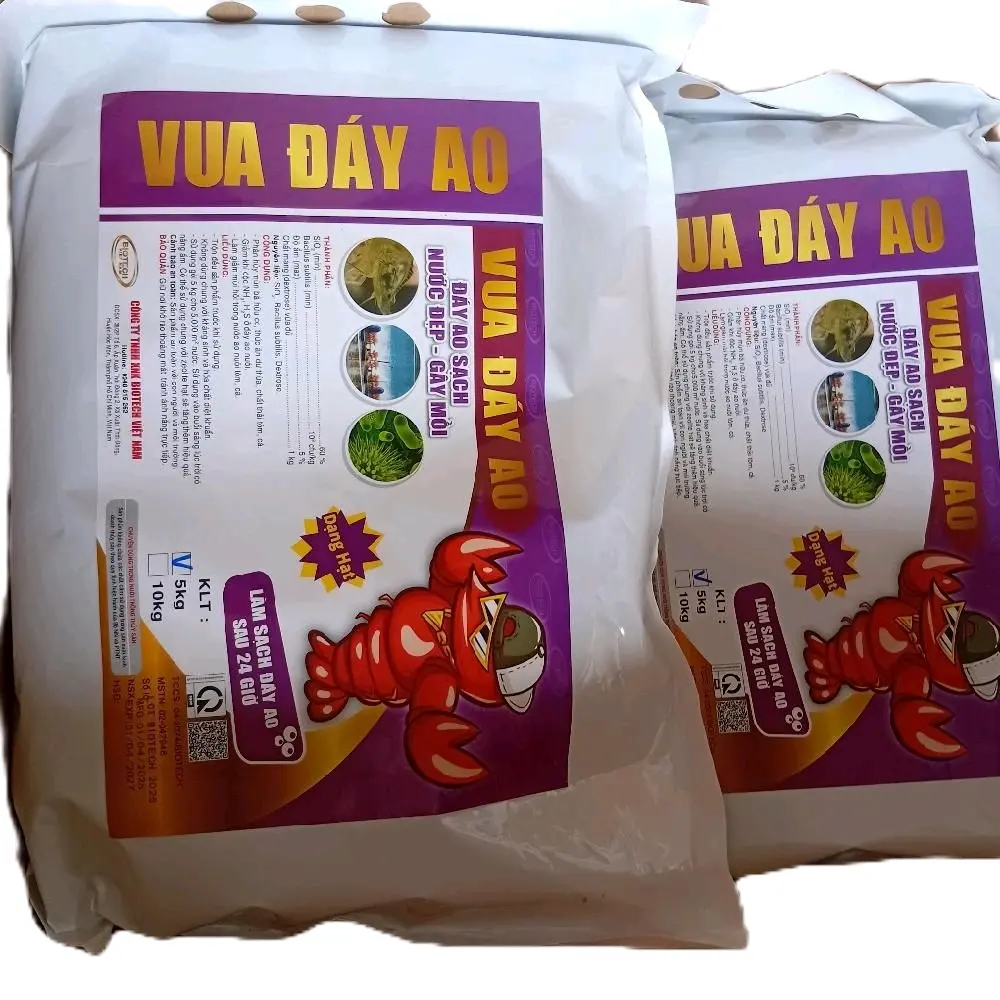 1 GÓI VUA ĐÁY AO sạch đáy đẹp nước gây mồi