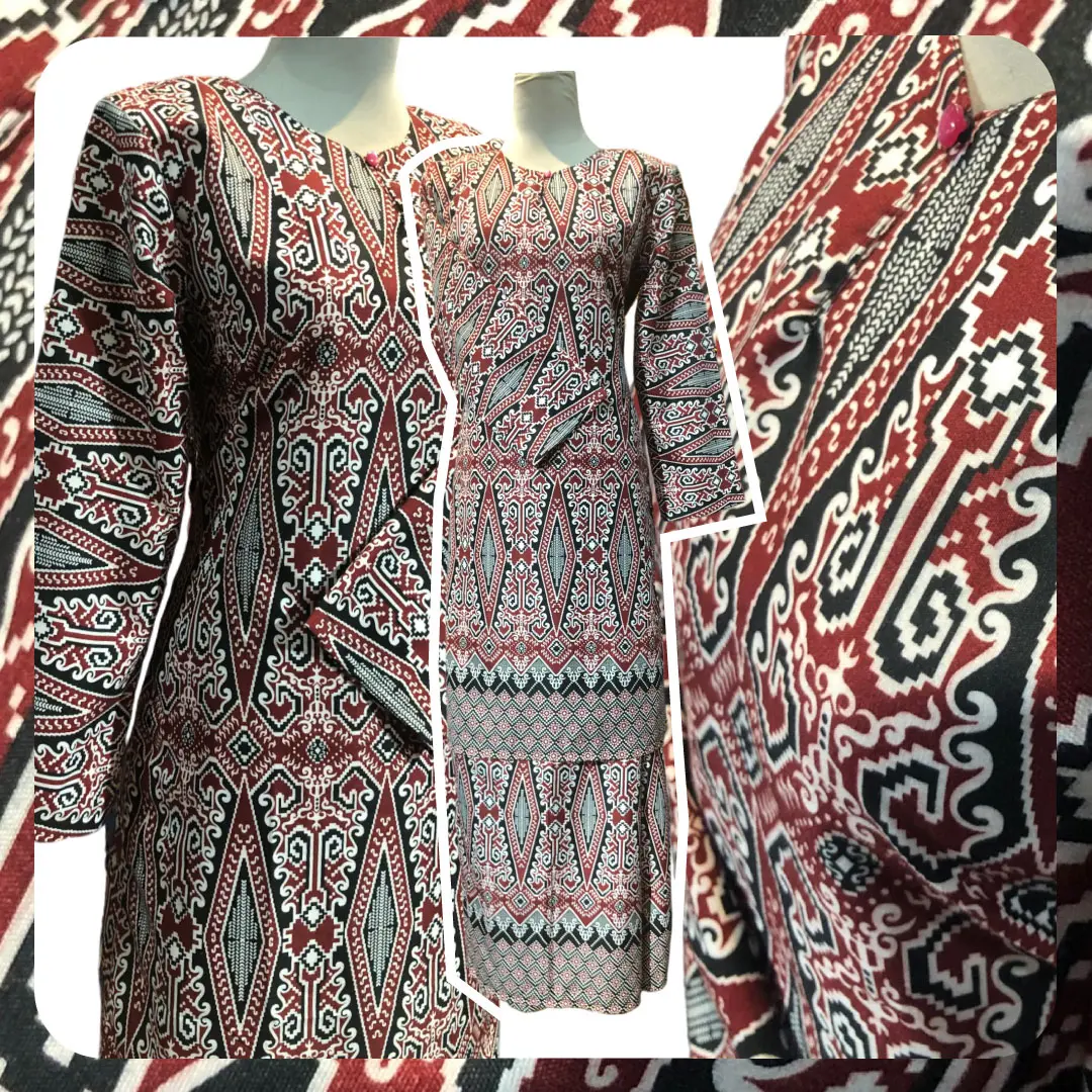 KULGIFTS | BAJU KURUNG | KURUNG PEREMPUAN | KURUNG BATIK Casual Sleeves