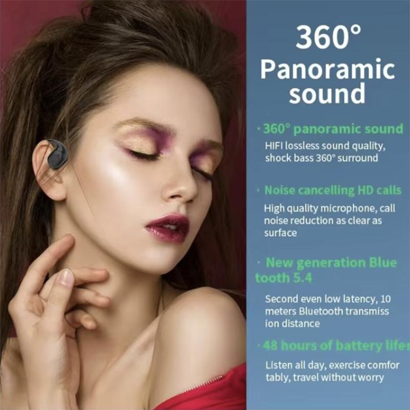 Product Introduction of Tai nghe một tai KY2 nguyên bản, tai nghe không dây Bluetooth , pin dung lượng lớn với thời gian phát lại 10H, điều khiển cảm ứng trên tai, Business-2 48