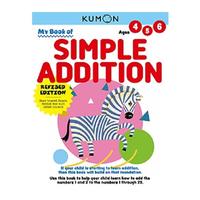 Gambar Kumon - Revised Edition: My Book of Simple Addition dari Kumon Books Indonesia Kota Tangerang Selatan 1 Tokopedia
