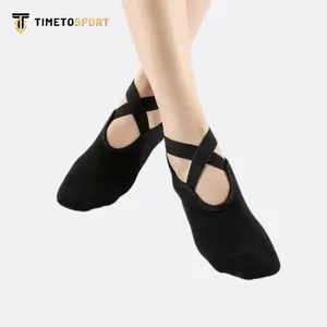 TIMETOSPORT Kaus Kaki Yoga Olahraga Yoga Non-Slip 3014