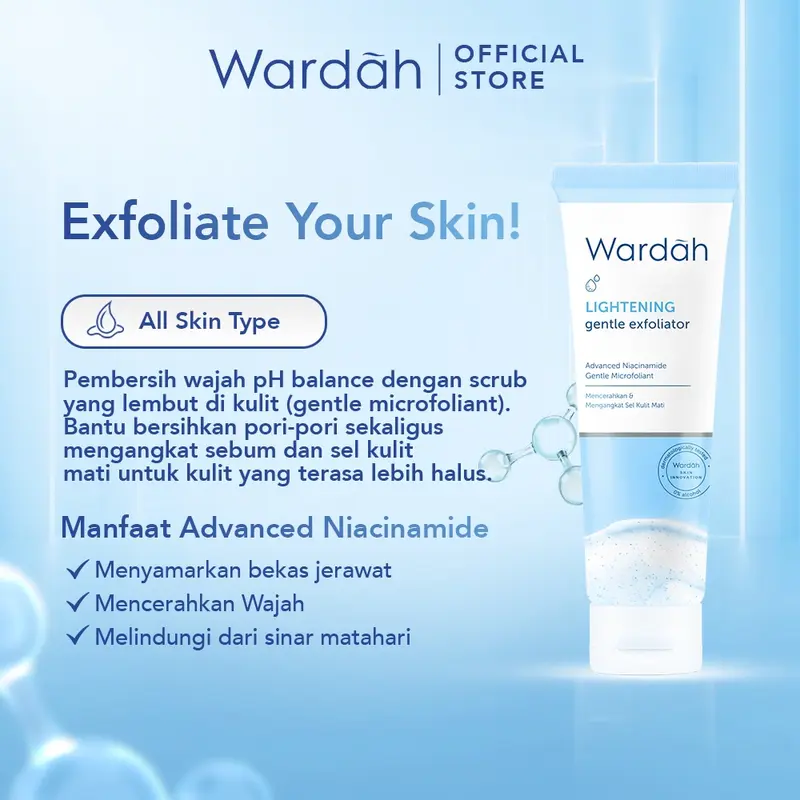 Wardah Lightening Gentle Exfoliator 50 ml 3
