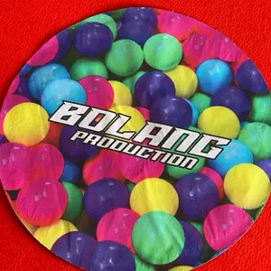 Karpet bolang production motif bola warna warni